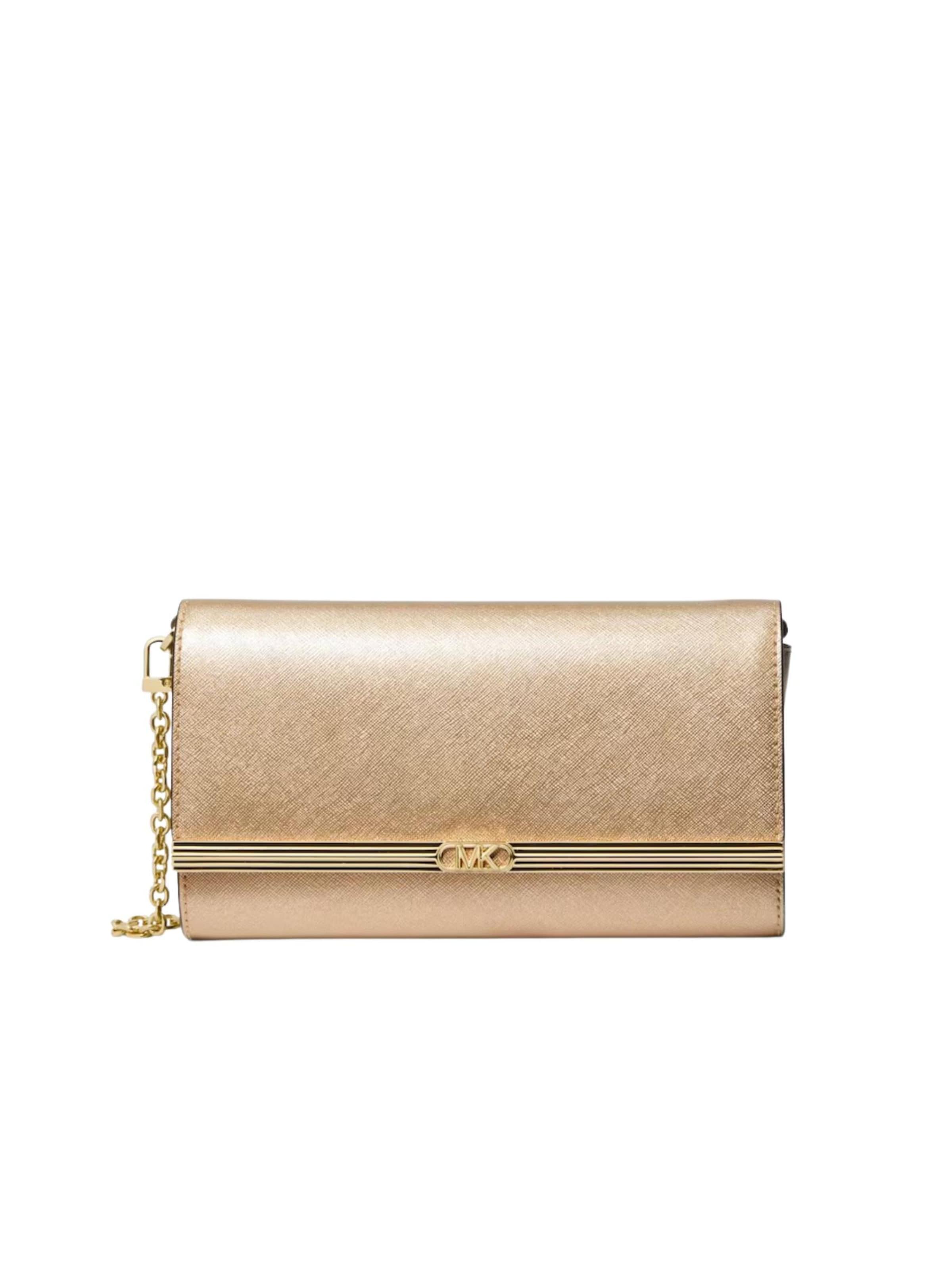 Michael Kors Clutch 'MONA' in Gold: front