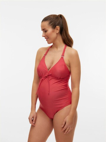 Invisible Maillot de bain 'Molly' MAMALICIOUS en rouge