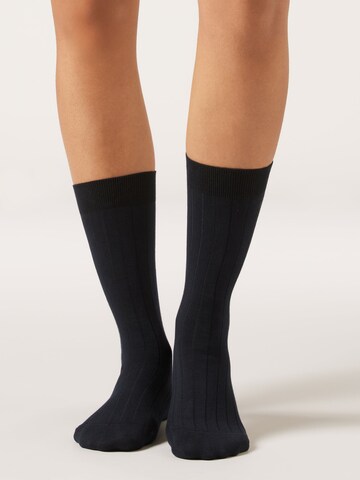 CALZEDONIA Socken in Schwarz: Vorderseite