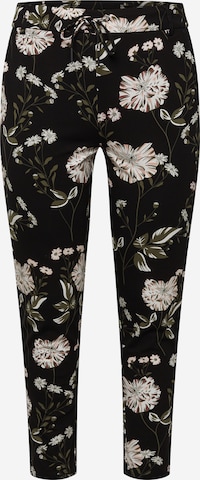 Pantalon chino ONLY Carmakoma en noir : devant