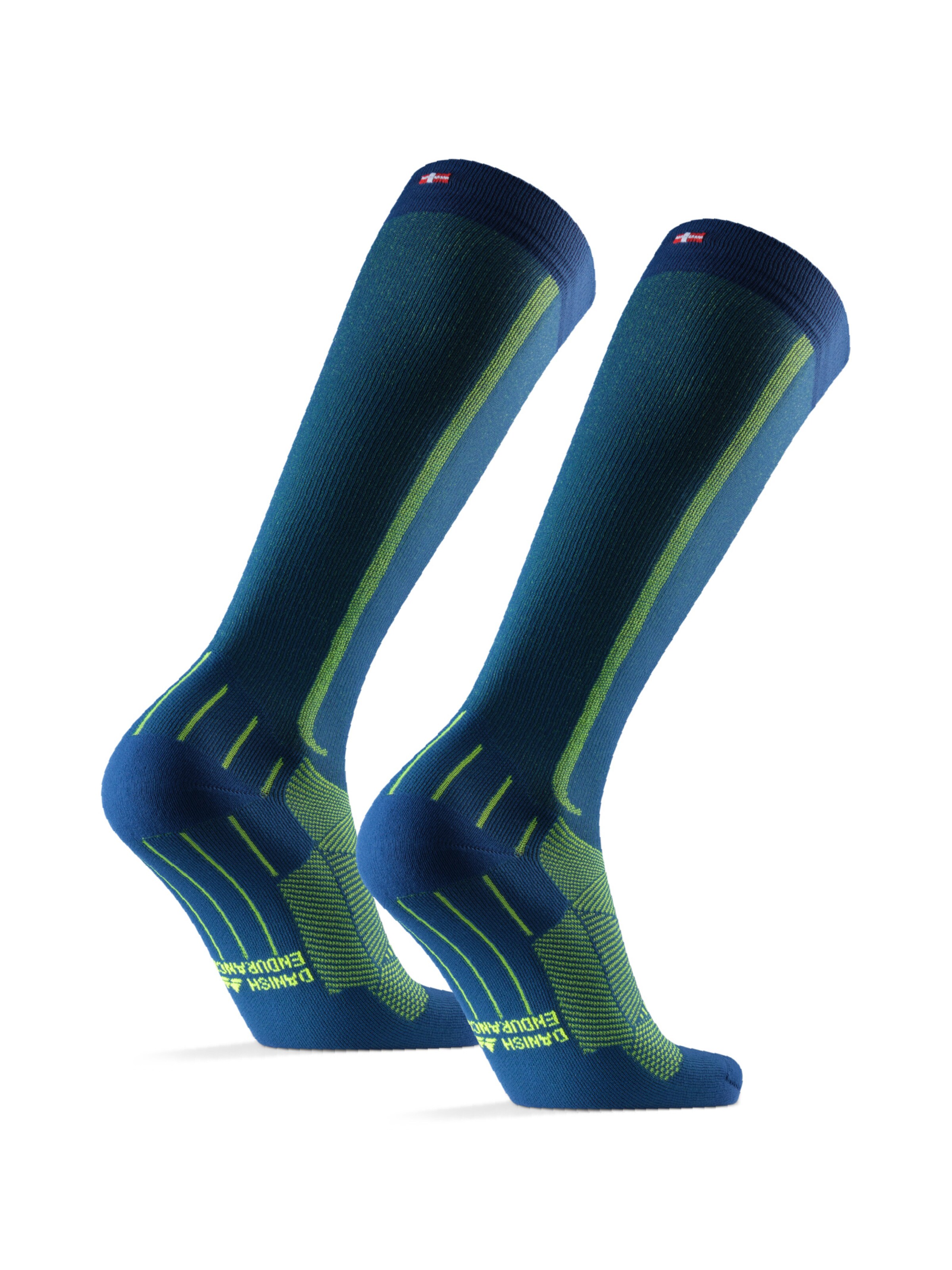 Chaussettes de sport 'Compression' DANISH ENDURANCE en mélange de couleurs