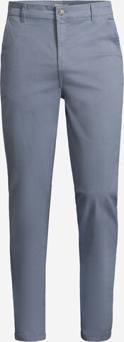AÉROPOSTALESlimfit Chino hlače - plava boja: prednji dio