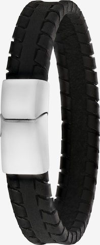Bracelet 'Urban Story' Lucardi en noir : devant