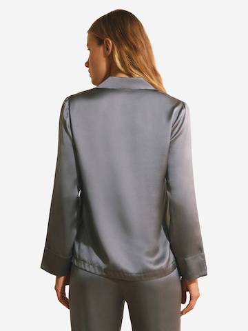 ETAM Schlafshirt 'Pearly' in Grau