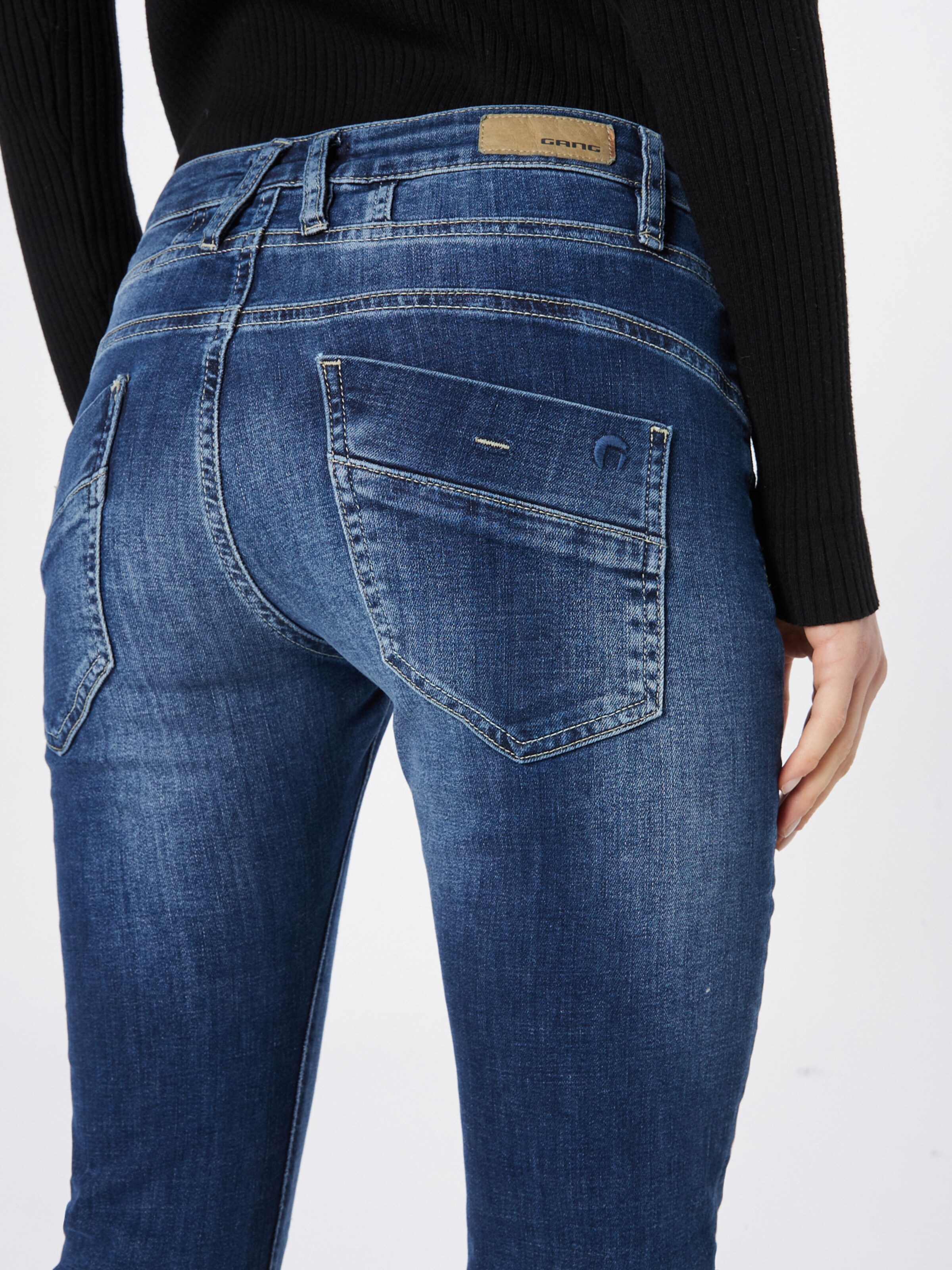 Jeans The Loose a gamba larga in Blu - Frame