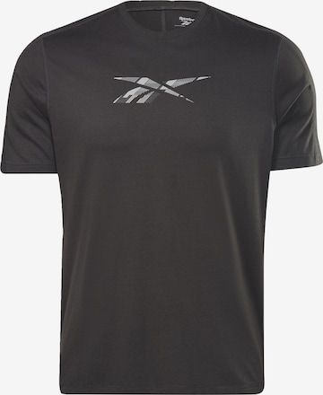 Reebok Sport Performance Shirt in Black: front