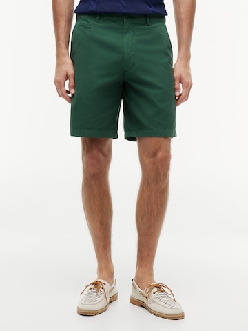 TOMMY HILFIGER Regular Chino 'Dover' in Groen: voorkant