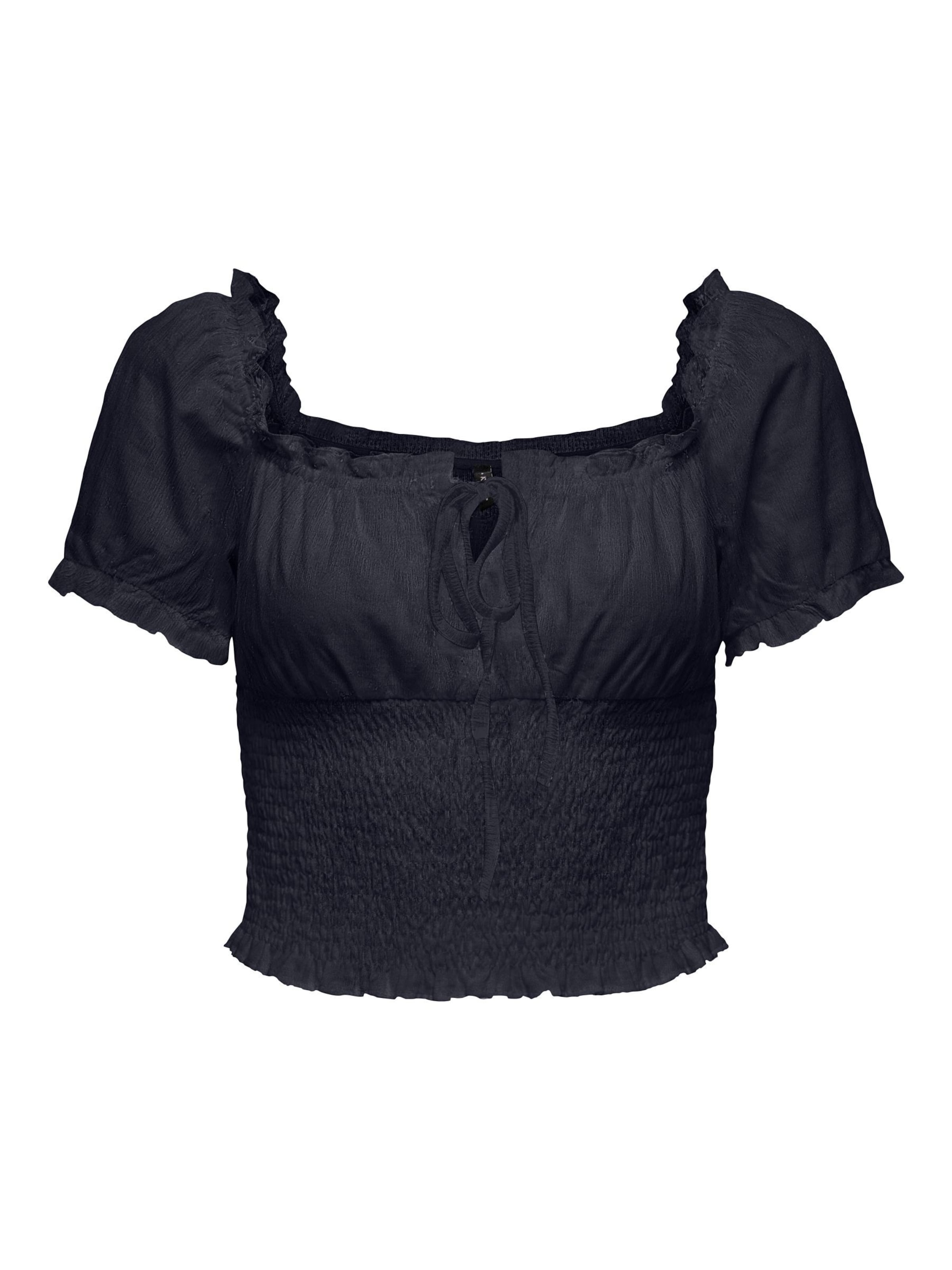 Chemisier 'ONLHillary' ONLY en bleu : devant