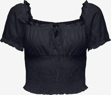 Chemisier 'ONLHillary' ONLY en bleu : devant