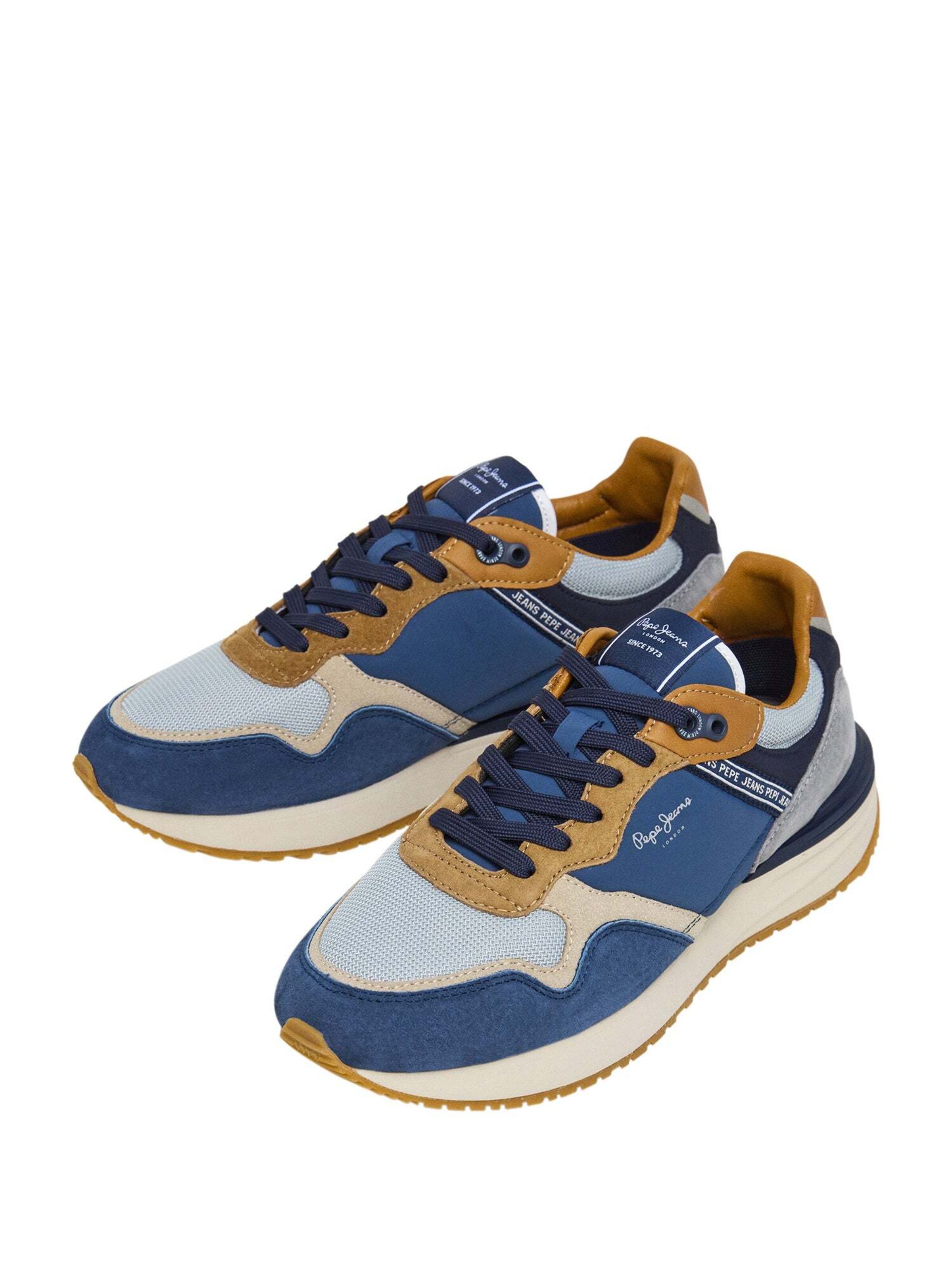 Sneaker bassa 'Buster Pro' di Pepe Jeans in blu