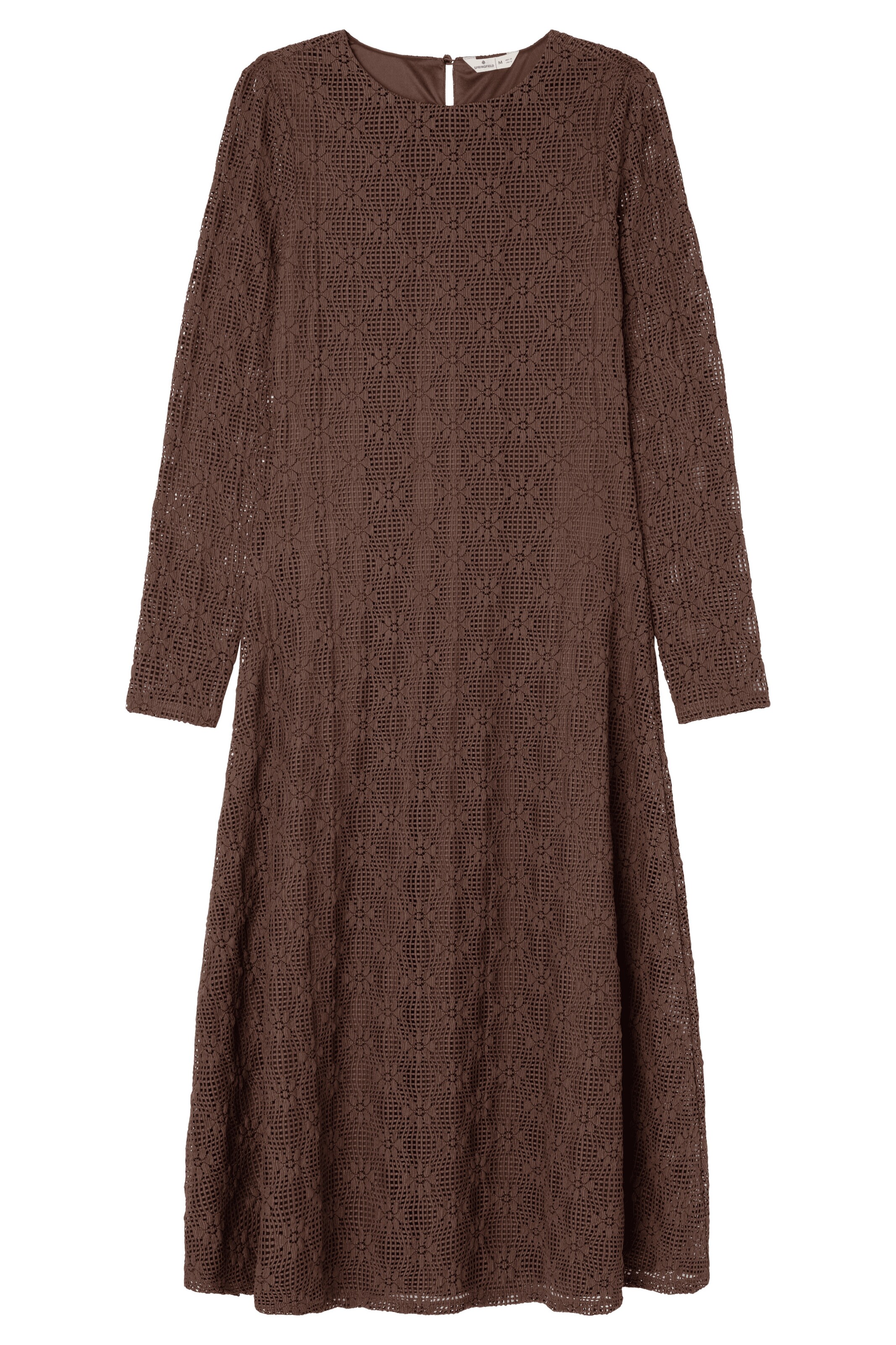 Springfield Jurk in Bruin: voorkant