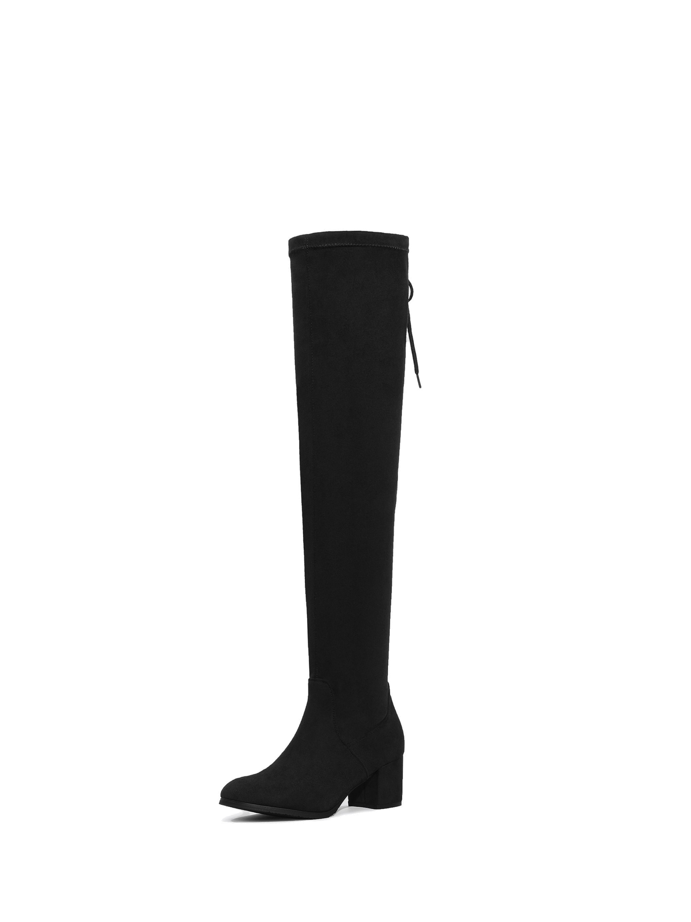 Boots Dream Pairs en noir : devant