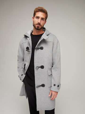 Manteau mi-saison 'Noel' ABOUT YOU x Kevin Trapp en gris : devant