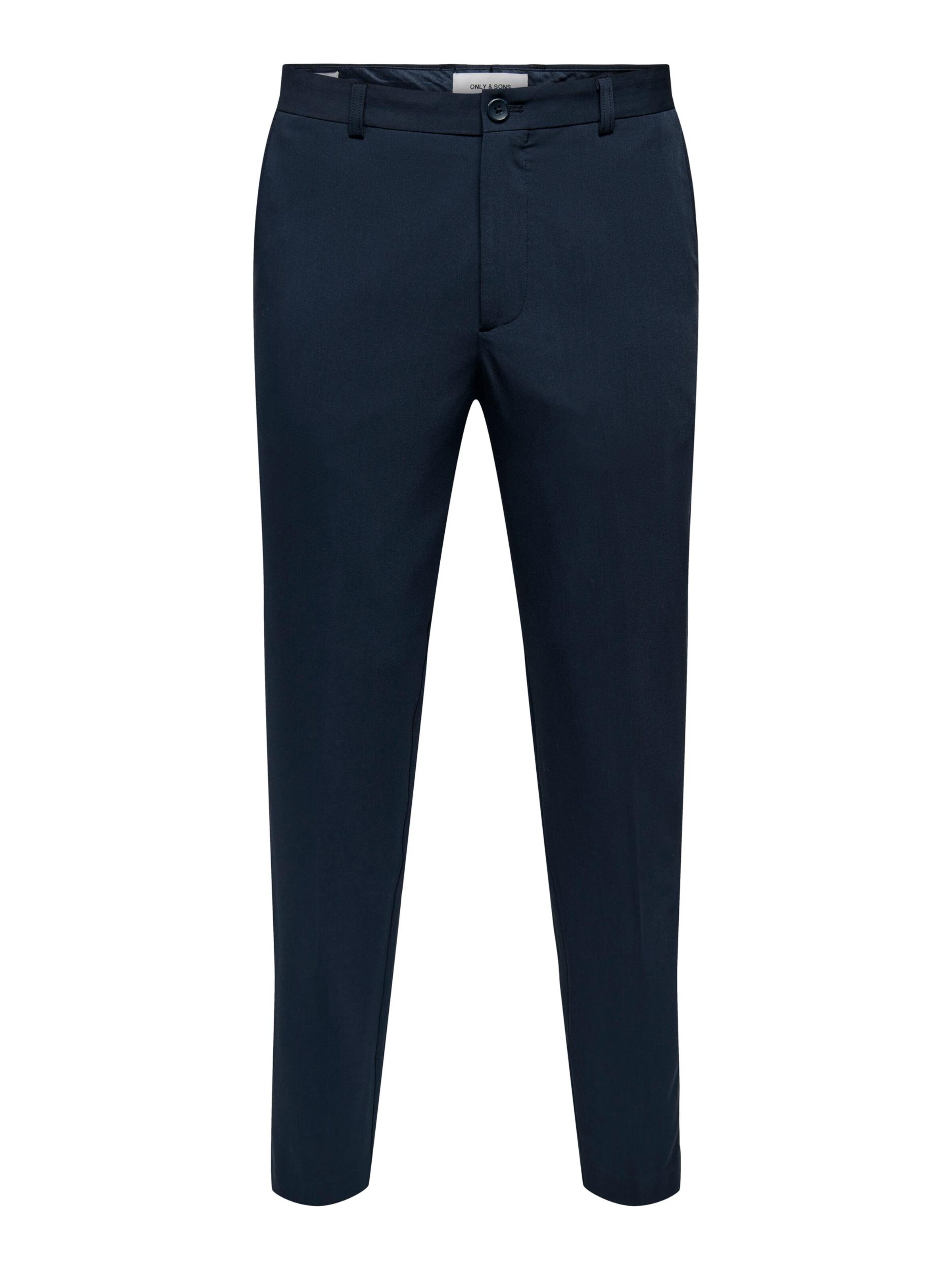 mėlyna Only & Sons Kelnės su kantu 'Eve': priekis