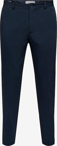 Only & Sons Regular Trousers with creases 'Eve' in Blue: front