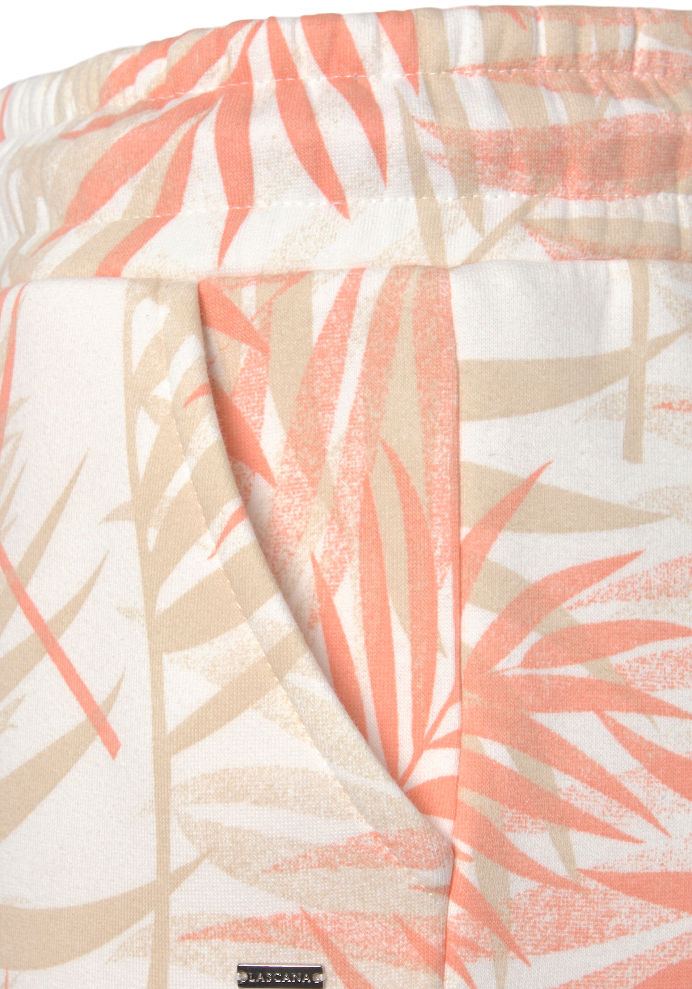 LASCANA Loosefit Pyjamahose in Orange