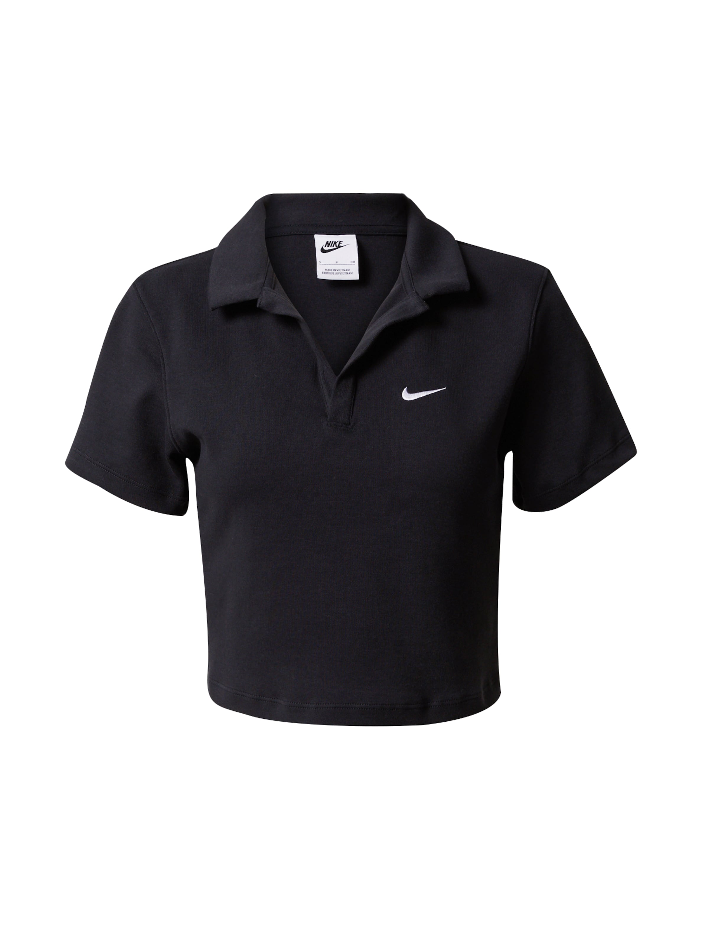 Nike Sportswear Shirt in Schwarz: Vorderseite
