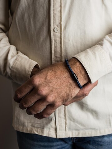 Akitsune Bracelet 'Silvus' in Blue: front