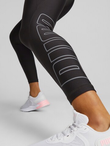 PUMA Skinny Workout Pants in Black