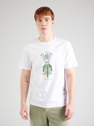 Volcom T-Shirt 'STONE DRIFTER' in Weiß: Vorderseite