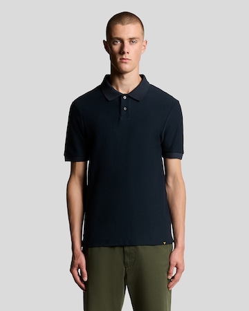 Lyle & Scott Shirt 'Jacquard Dobby' in Blauw: voorkant