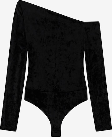 juoda GUESS Marškinėliai-glaustinukė: priekis