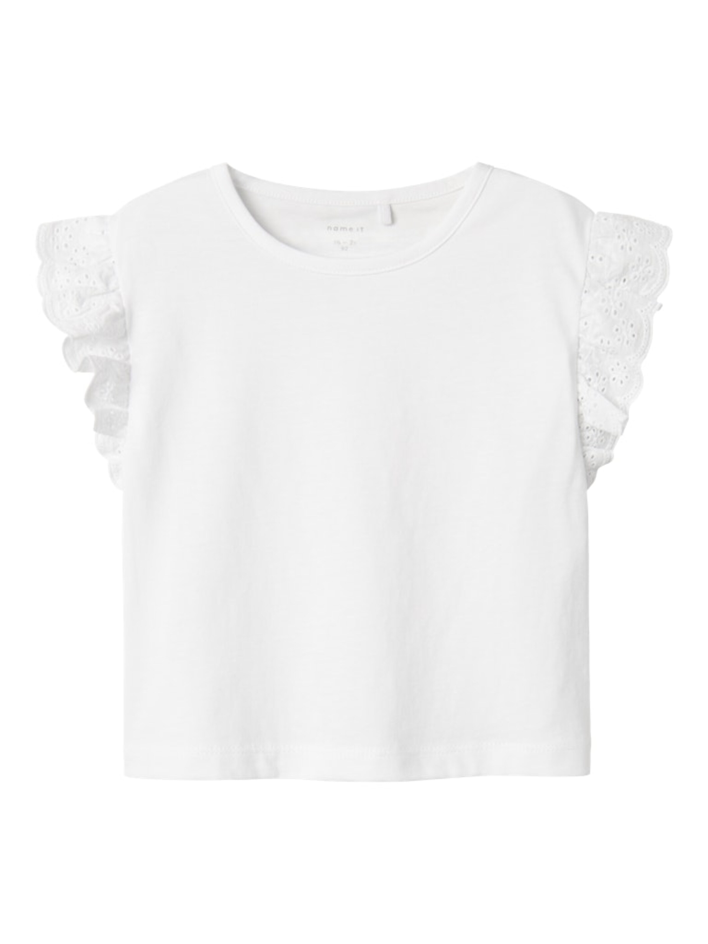 balts NAME IT T-Krekls 'NMFHREJAINE': no priekšpuses