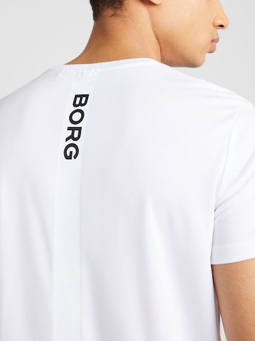 BJÖRN BORG Λειτουργικό μπλουζάκι 'ACE' σε λευκό