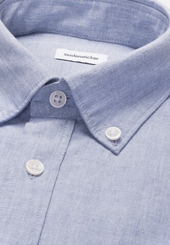 SEIDENSTICKER Regular fit Business shirt in Blue