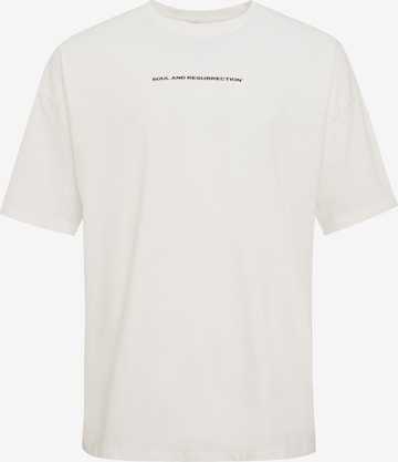 Maglietta di Multiply Apparel in bianco: frontale