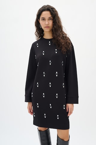 InWear Knitted dress 'IWKINCENT DECO TUNIC' in Black: front