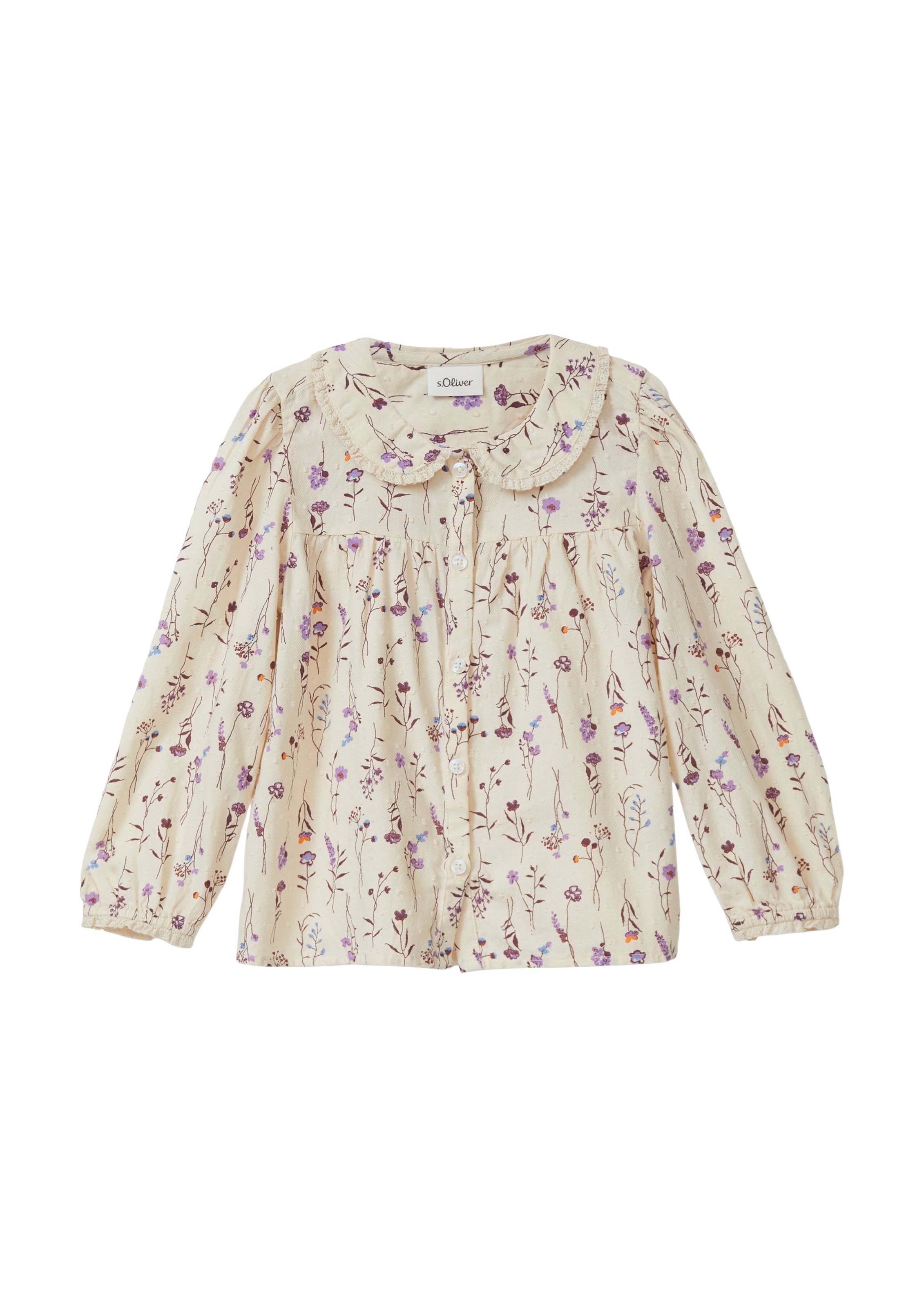 Chemisier s.Oliver en beige : devant