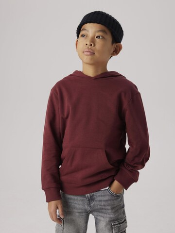 NAME IT Sweatshirt i rød: forside