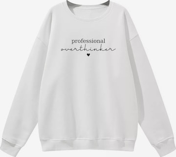 GORHEY - Sudadera en blanco: frente