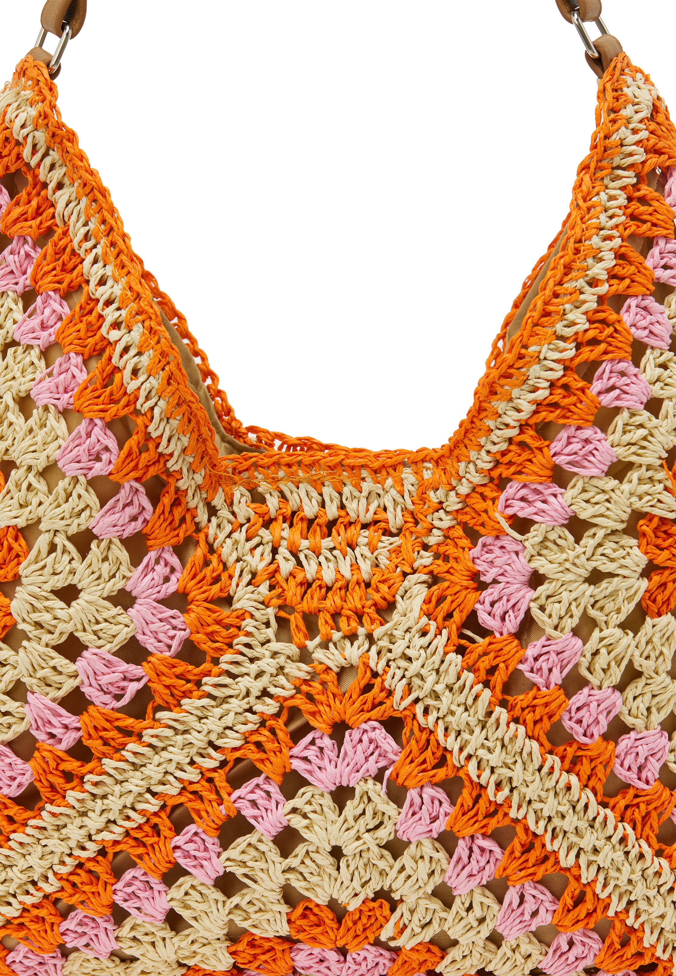 Sac bandoulière IZIA en orange