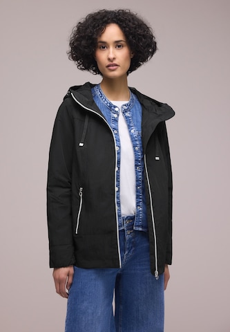 STREET ONE Between-Season Jacket in Black: front