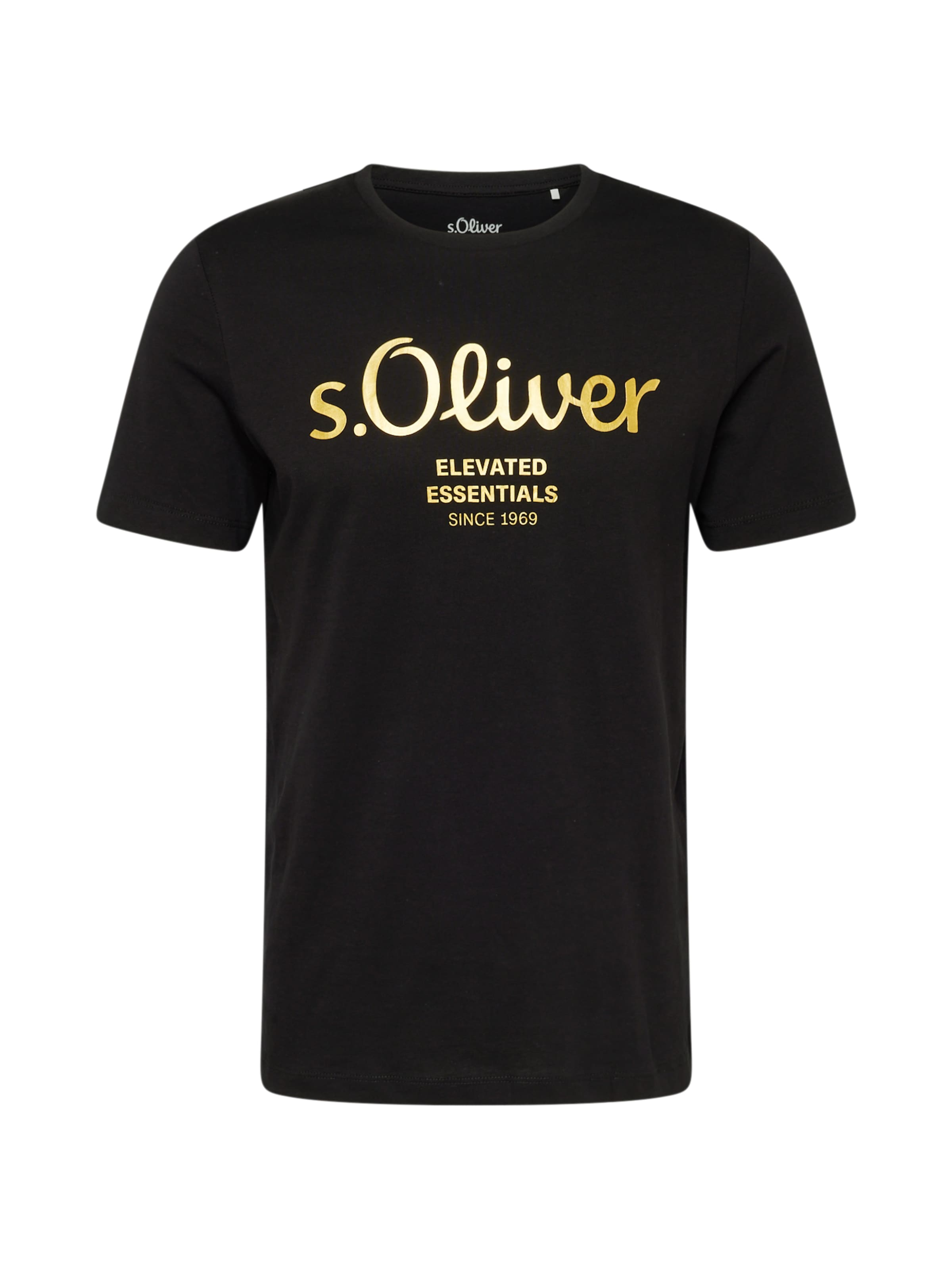 T-Shirt s.Oliver en noir : devant