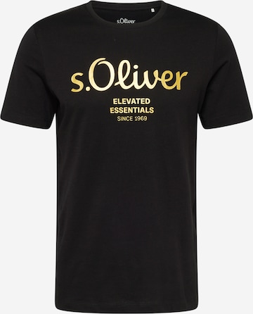 s.Oliver - Camisa em preto: frente