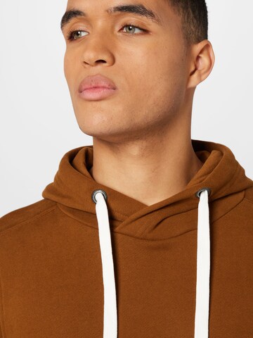 TOM TAILOR Sweatshirt in Braun