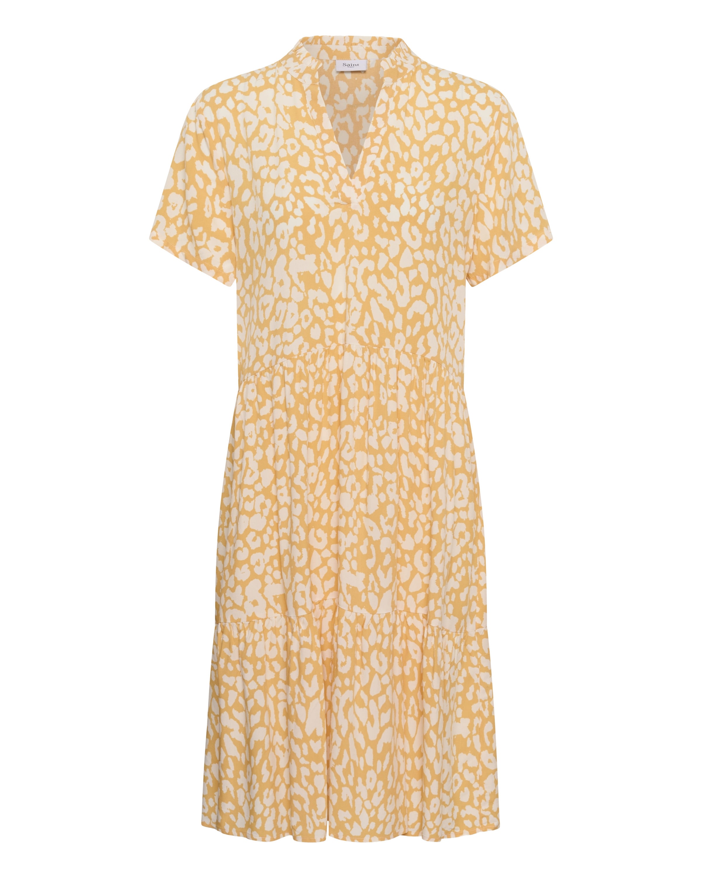SAINT TROPEZ - Vestido 'SZEda' em laranja: frente