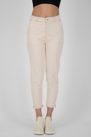 Alife and Kickin Slimfit Jeans 'LaureenAK' i hvid: forside