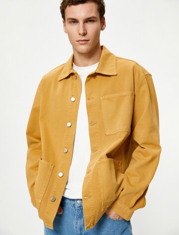 Koton Between-season jacket in Yellow: front