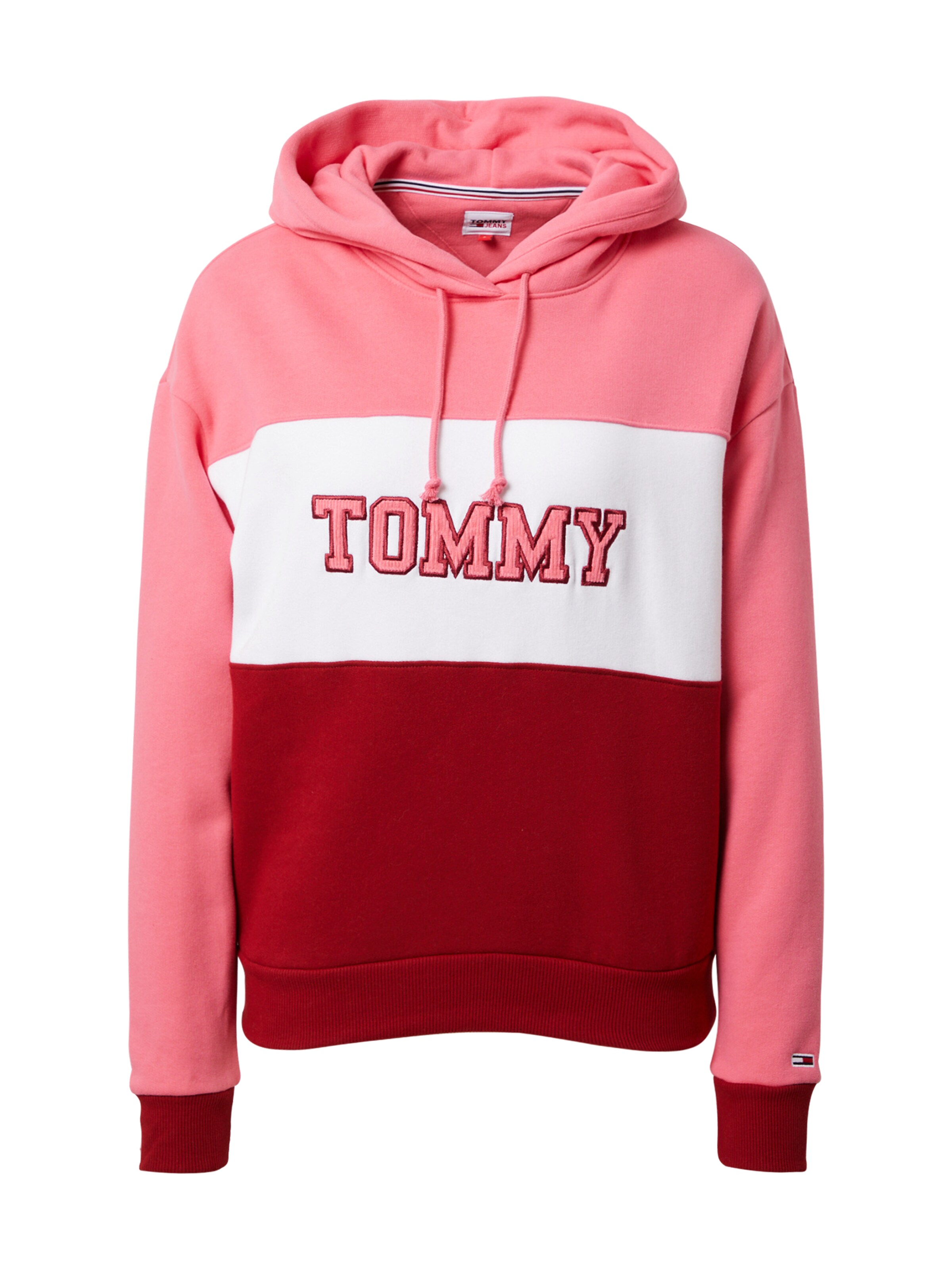 tommy jeans hoodie red