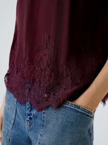 OUI Spitzentop in Rot