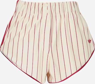ADIDAS ORIGINALS Hlače veličine 34 u bež / tamno crvena, Pregled proizvoda