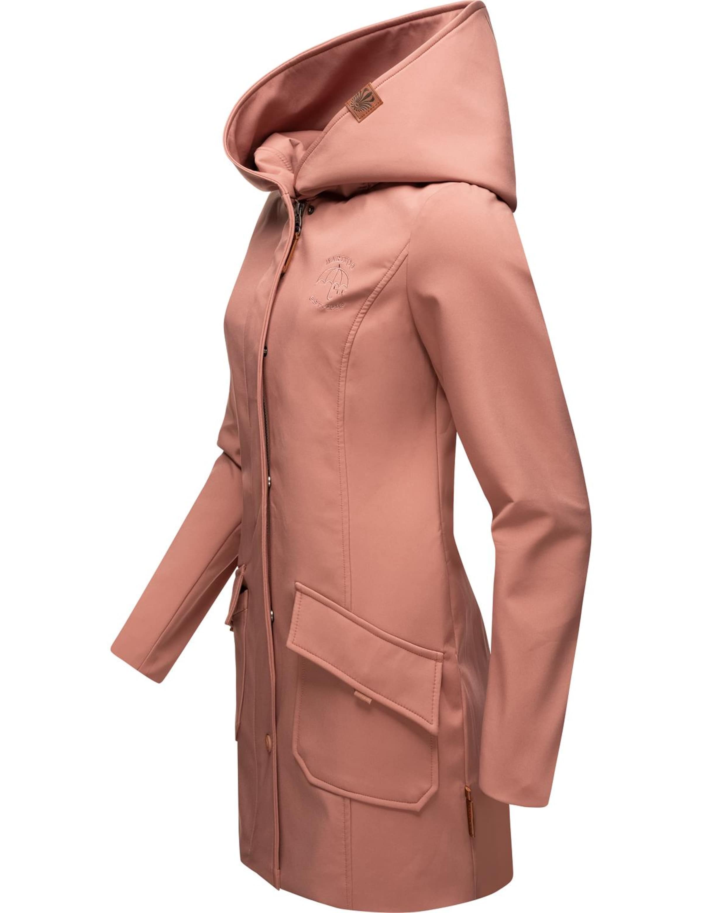 MARIKOO Функционално палто 'Mayleen' в розово