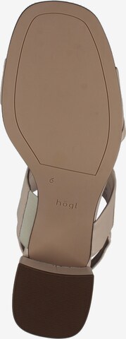 Högl Sandalen met riem in Beige