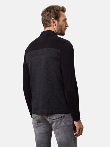 PIERRE CARDIN Poloshirt in Schwarz