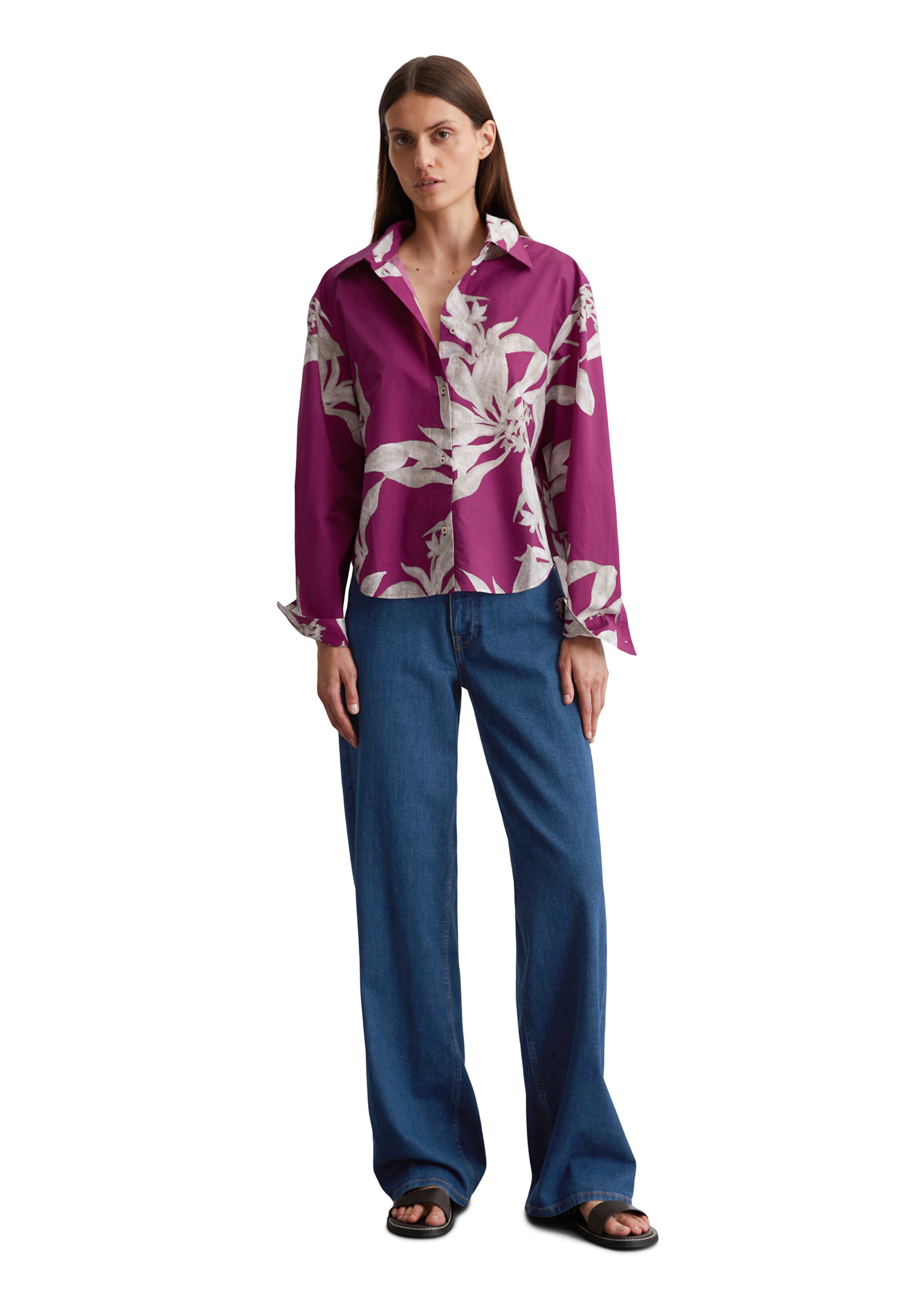 Marc O'Polo Bluse in Lila