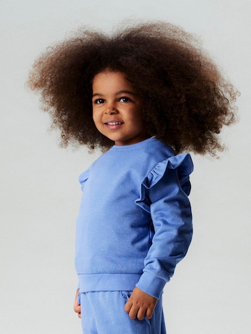 NAME IT Sweatshirt i blå